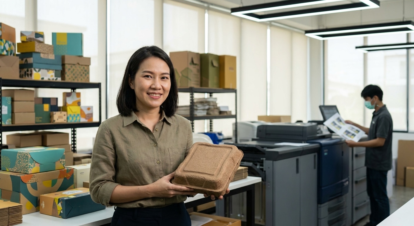 เทรนด์สิ่งพิมพ์ 2027 บรรจุภัณฑ์รักษ์โลกที่ SME ต้องรู้ - eco-friendly-printing-trends-2027