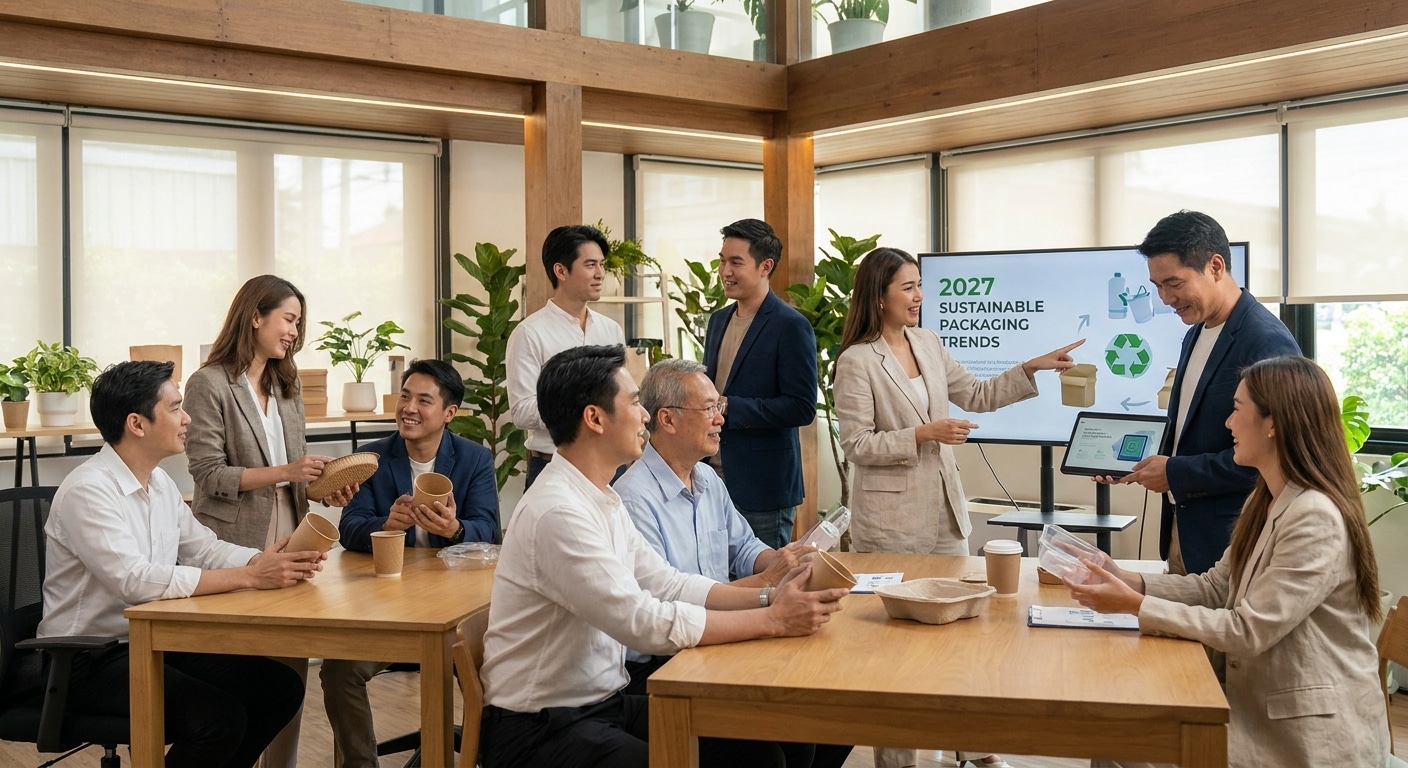 เทรนด์แพ็กเกจจิ้งและสิ่งพิมพ์ 2027 ที่ SME ไทยต้องรู้! - eco-packaging-printing-trends
