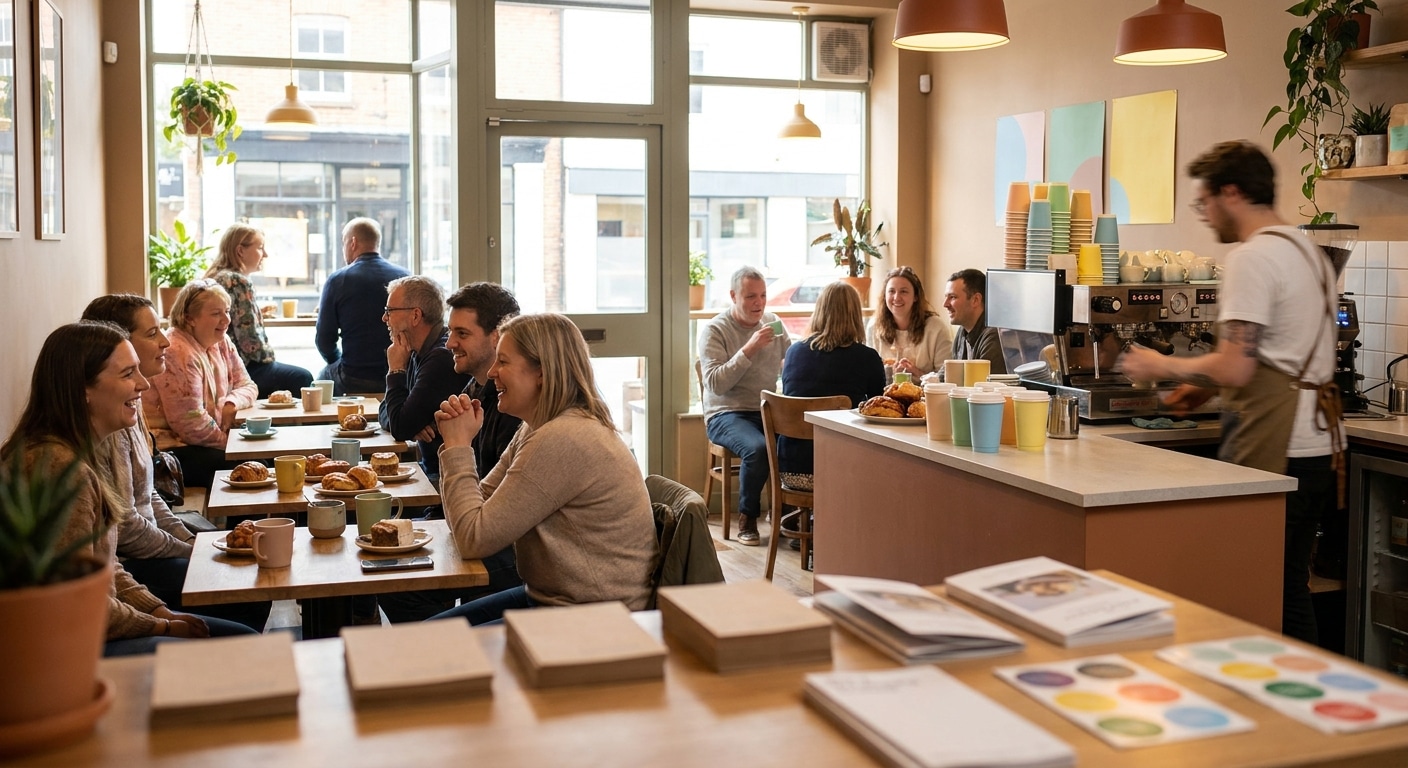 5 สื่อสิ่งพิมพ์ที่คาเฟ่เปิดใหม่ต้องมี ดึงดูดลูกค้า ยอดพุ่ง - essential-print-media-new-cafe