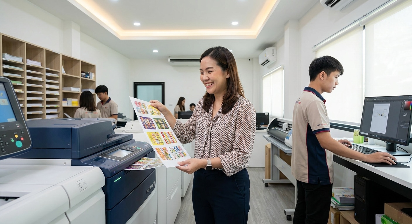 พิมพ์ดิจิทัล Fuji Xerox ดียังไง? ทำไมถึงตอบโจทย์ SME ไทย - fuji-xerox-digital-printing-sme