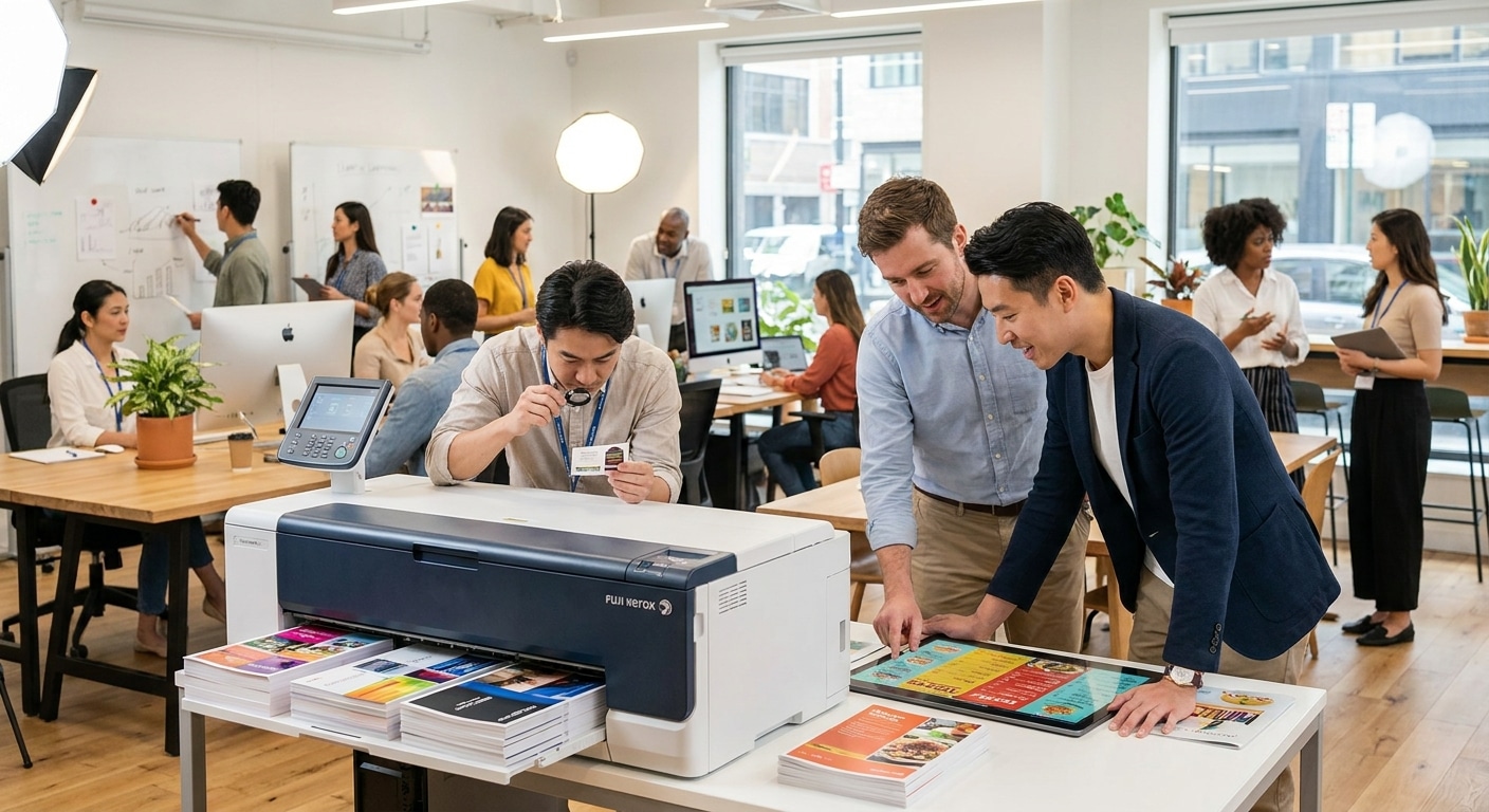 ทำไมเครื่องพิมพ์ Fuji Xerox ถึงตอบโจทย์งานพิมพ์ SME ยุคใหม่ - fuji-xerox-digital-printing-sme