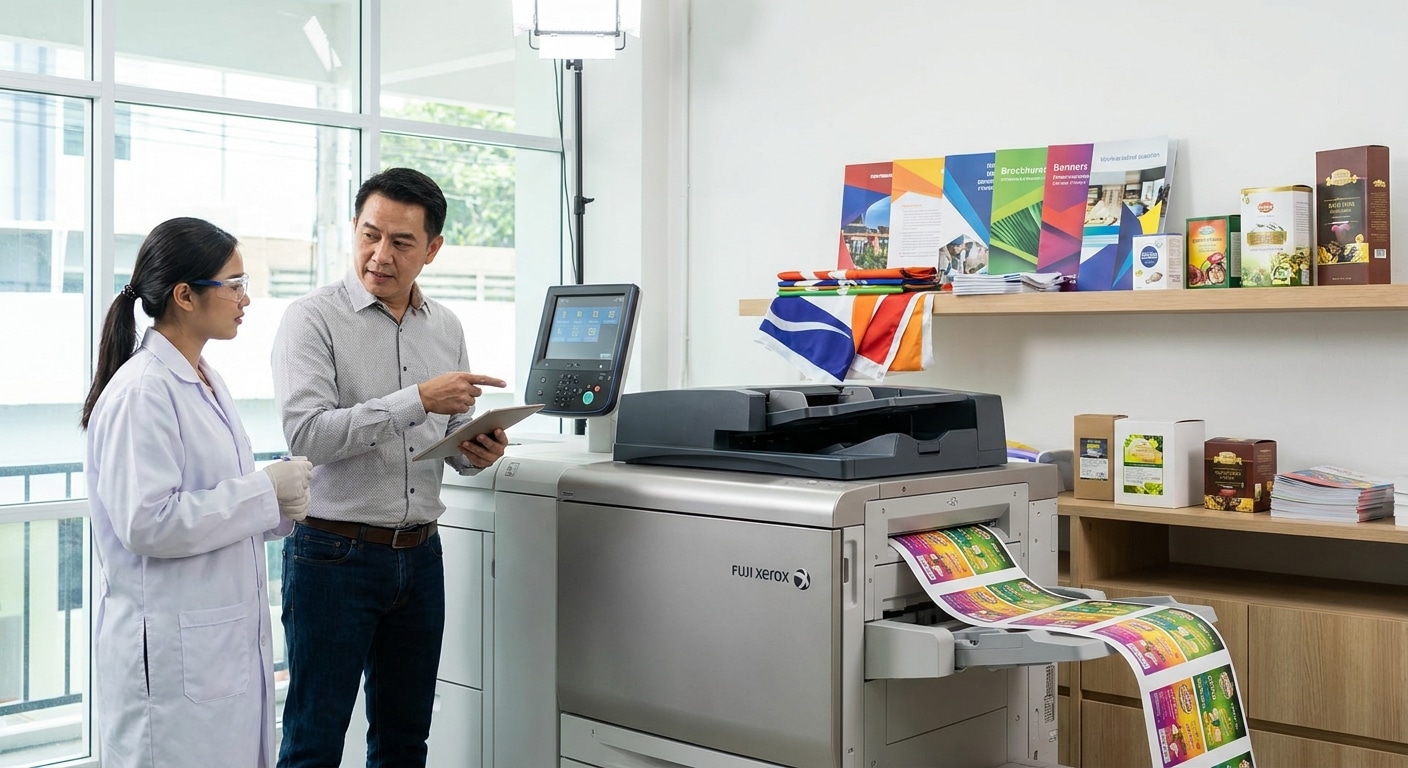 เจาะลึกเทคโนโลยี Fuji Xerox ยกระดับสื่อสิ่งพิมพ์ SME ไทย - fuji-xerox-digital-printing-tech
