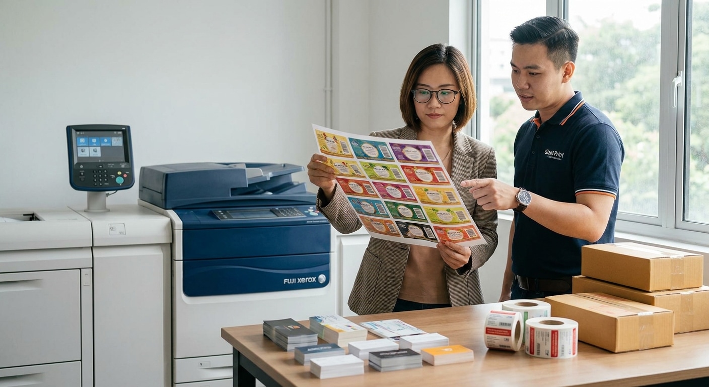ทำไมงานพิมพ์ฉลากสินค้า SME ต้องใช้เทคโนโลยี Fuji Xerox - fuji-xerox-print-tech-sme