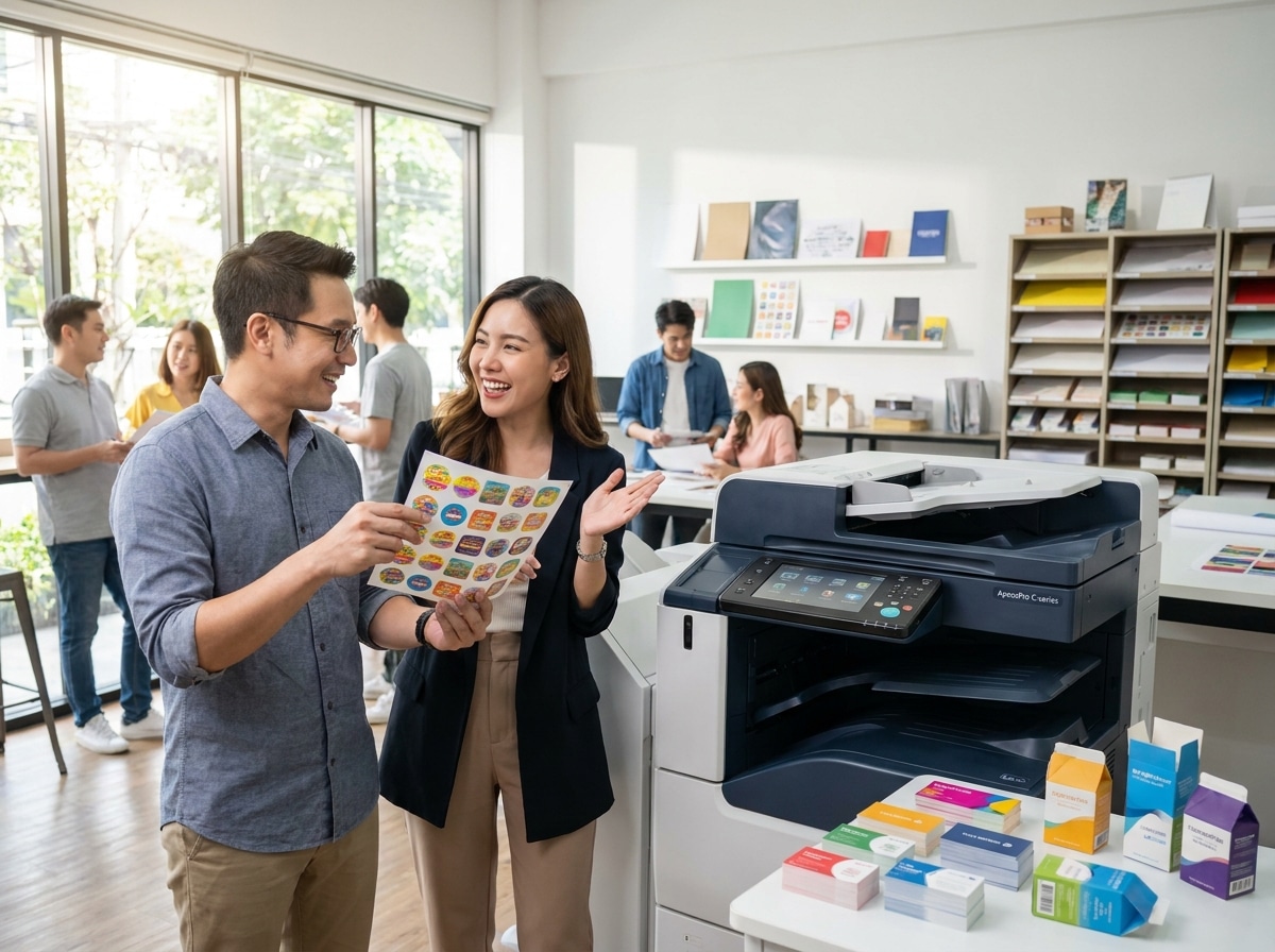 เทคโนโลยี Fuji Xerox ยกระดับงานพิมพ์ SME สีสด คมชัด - fuji-xerox-print-tech-sme