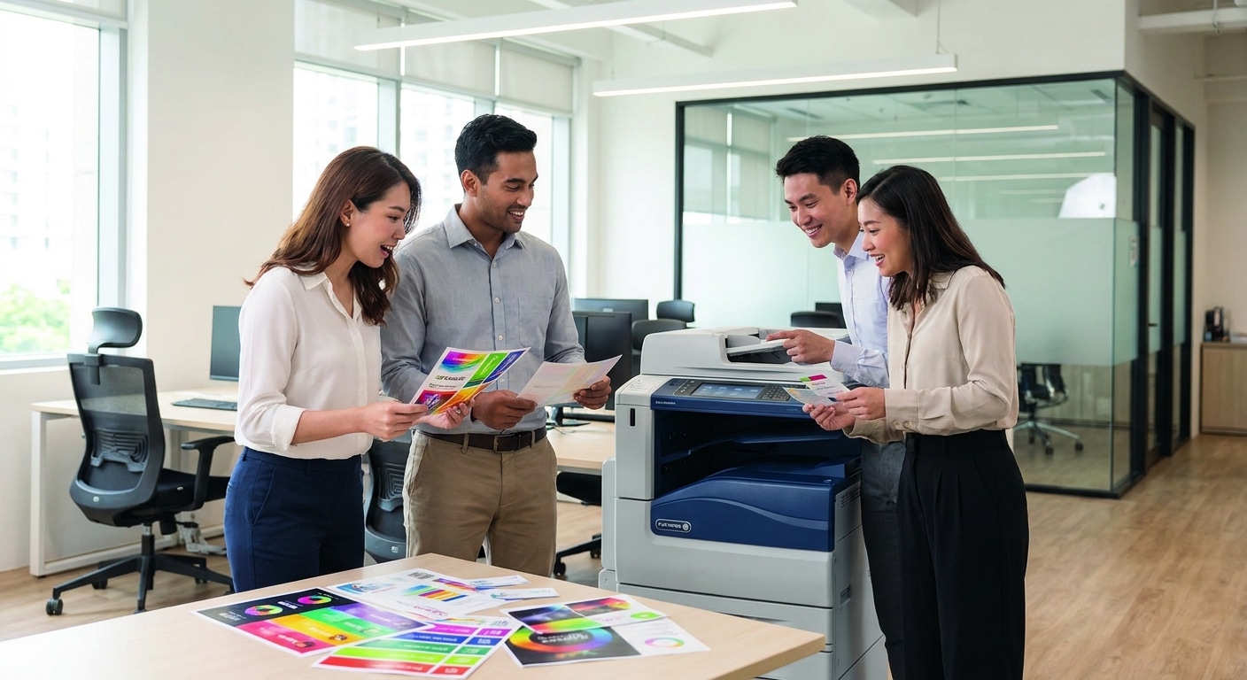 เทคโนโลยีพิมพ์ Fuji Xerox สีสด คมชัด ยกระดับแบรนด์ SME - fuji-xerox-printing-tech-sme