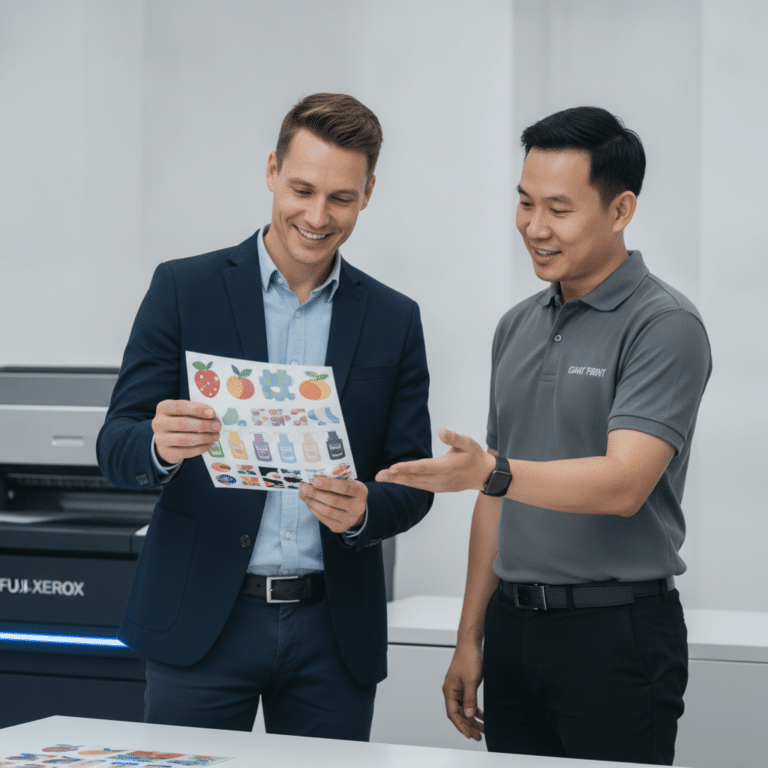เทคโนโลยี Fuji Xerox ตัวช่วย SME พิมพ์สติ๊กเกอร์สีสดคมชัด