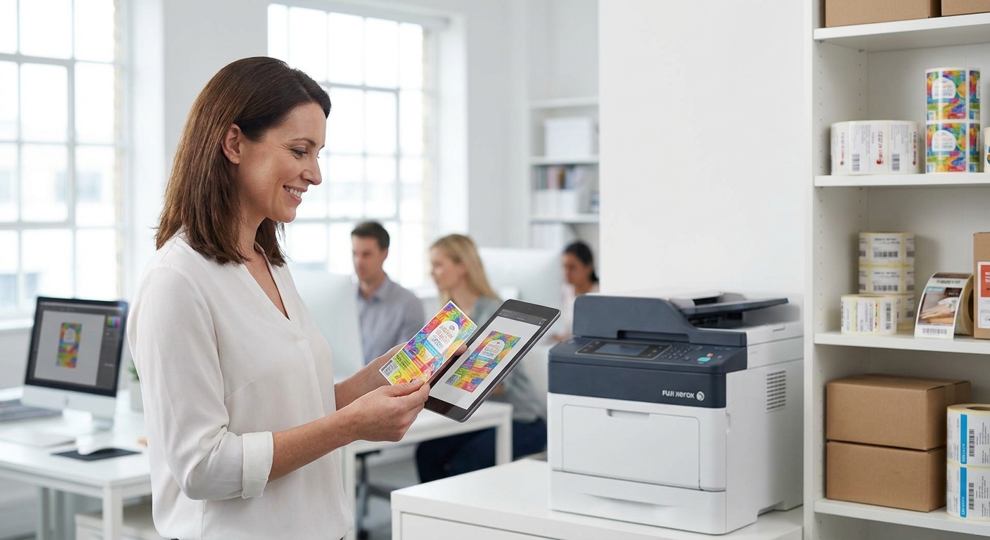 บอกลาฉลากสีเพี้ยน! เจาะเทคโนโลยีพิมพ์ Fuji Xerox สำหรับ SME - fuji-xerox-printing-technology