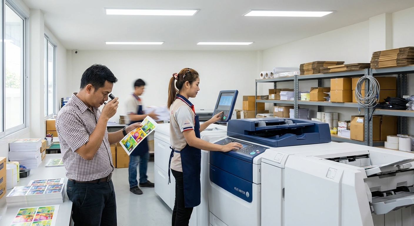 เครื่องพิมพ์ Fuji Xerox ทำไมถึงตอบโจทย์งานพิมพ์ SME ไทย? - fuji-xerox-printing-technology