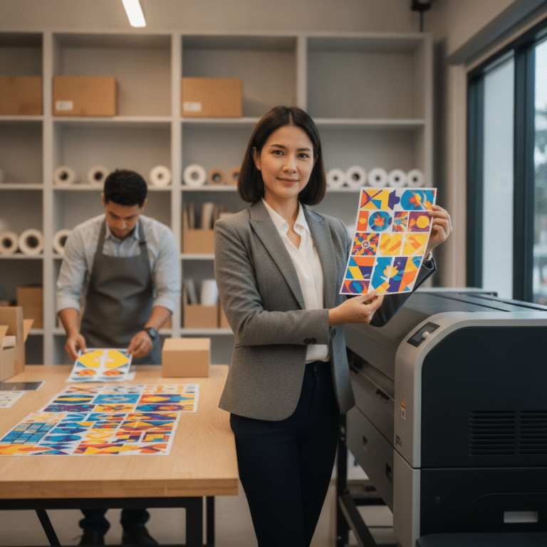 เทคโนโลยีพิมพ์ Fuji Xerox ตัวช่วย SME ทำฉลากสีสดคมชัด