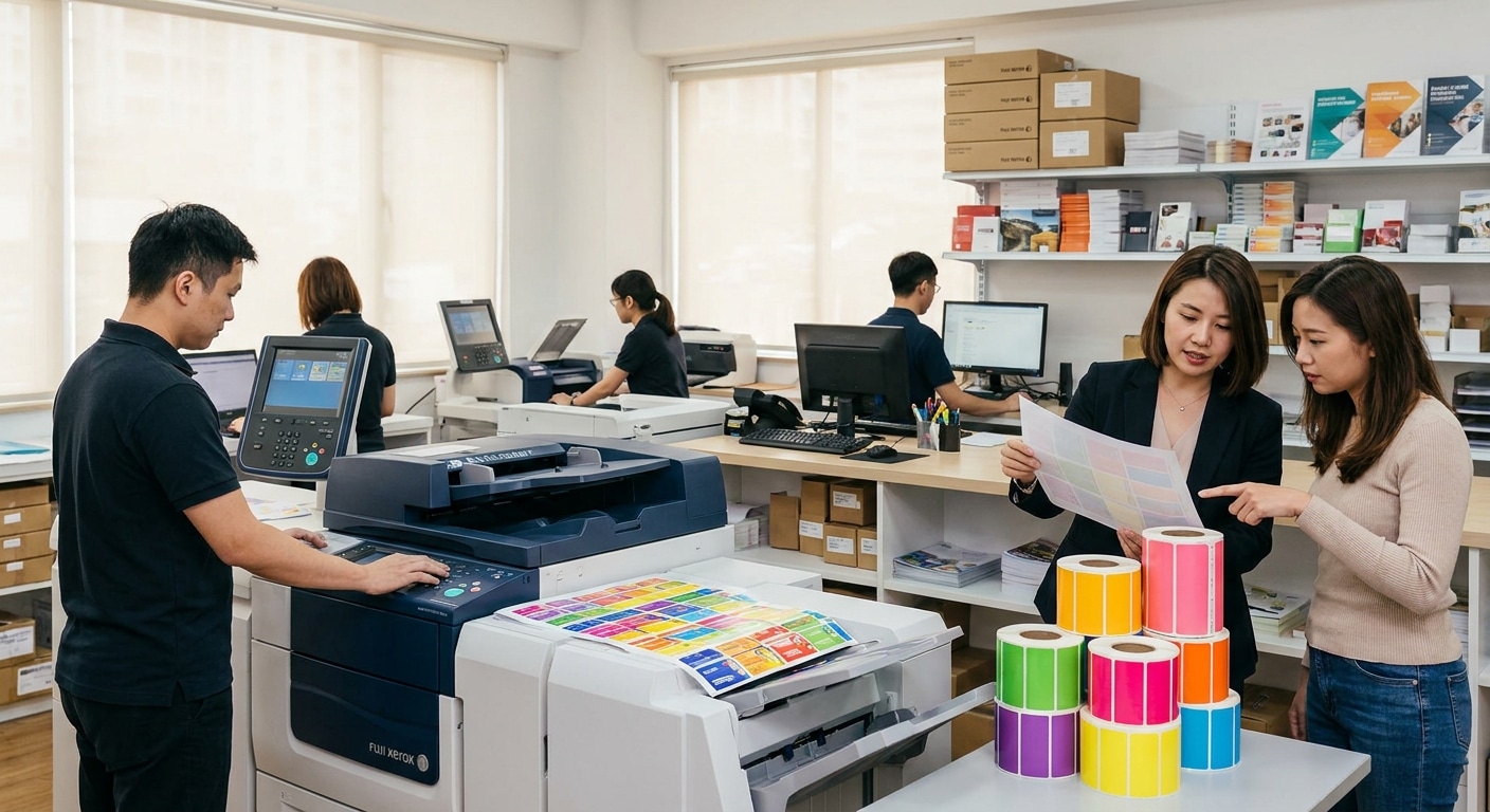 เทคโนโลยี Fuji Xerox ยกระดับงานพิมพ์ฉลาก SME ให้สีสดคมชัด - fuji-xerox-printing-technology-sme