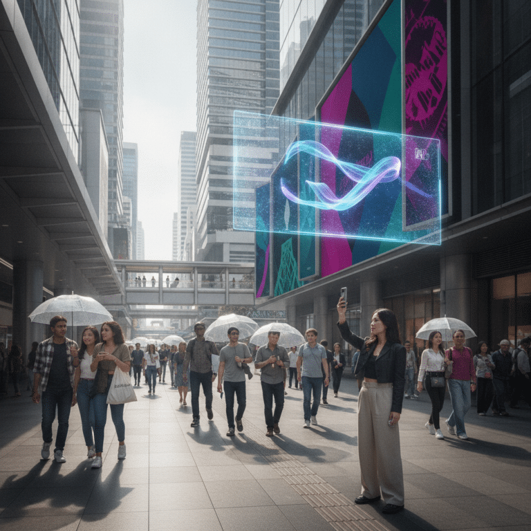 เทรนด์ป้ายโฆษณา 2027 ผสานเทคโนโลยี AR ดึงดูดลูกค้า