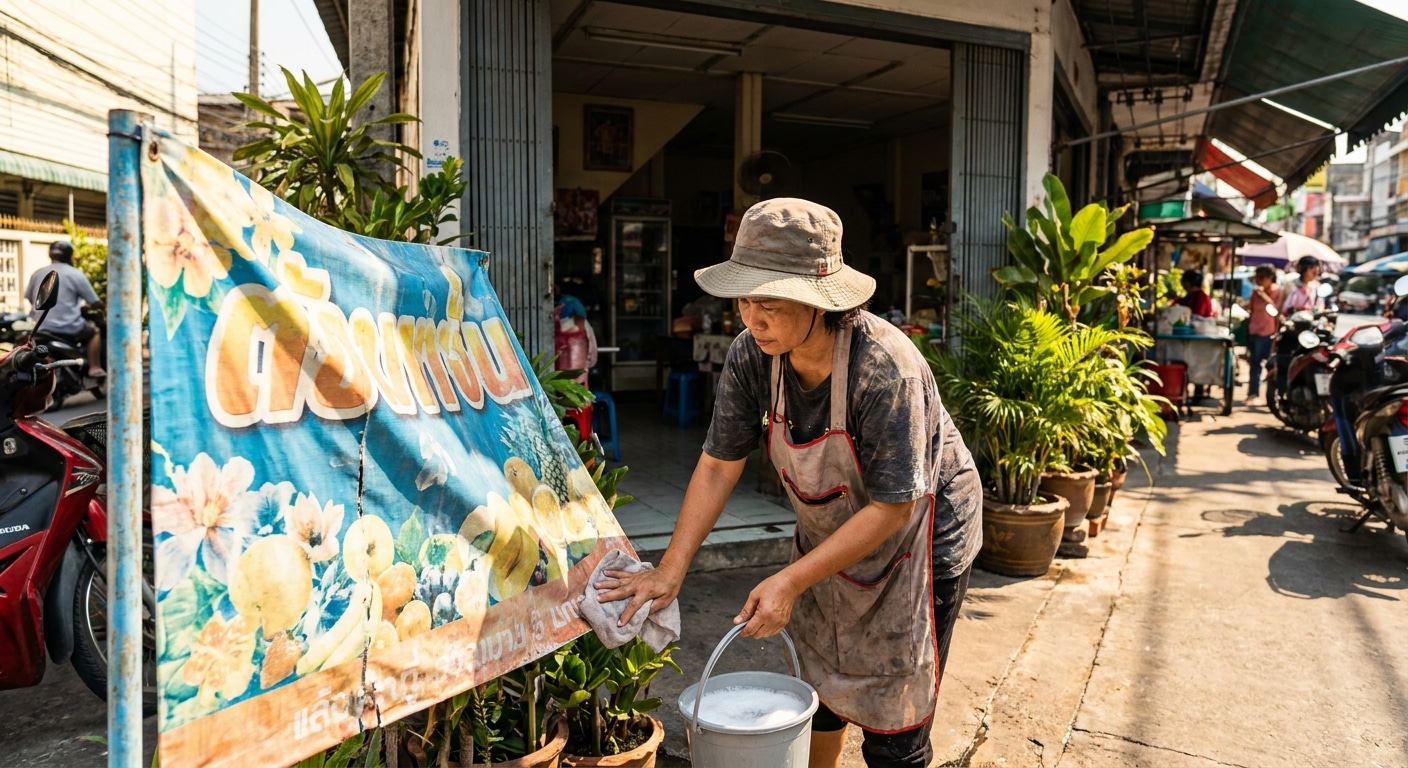 วิธีดูแลป้ายไวนิลและป้ายโฆษณาให้ทนแดดทนฝน ยืดอายุใช้งาน - how-to-maintain-vinyl-signage
