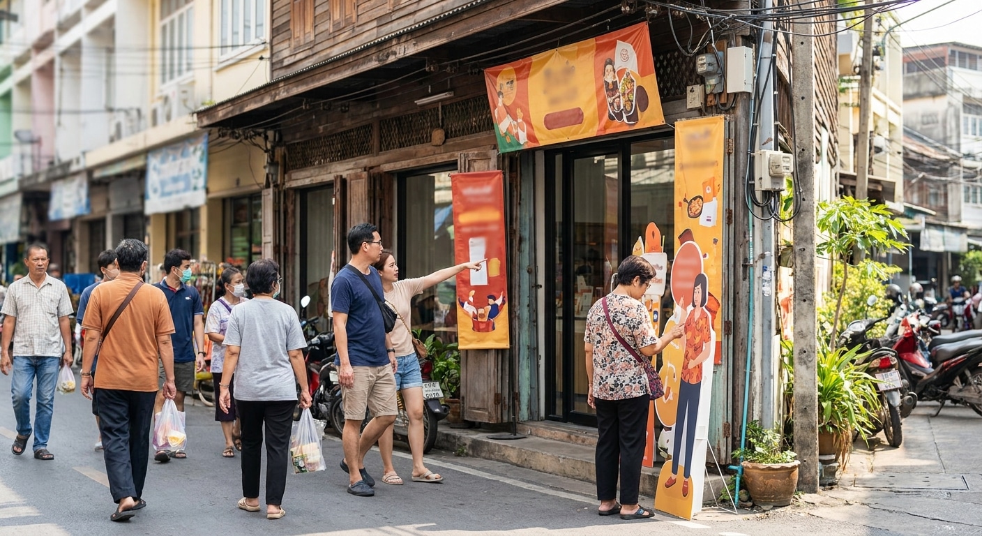 ป้ายไวนิลดึงลูกค้าเข้าร้าน เทคนิคเพิ่มยอดขายที่ SME ต้องรู้ - increase-sales-vinyl-signage