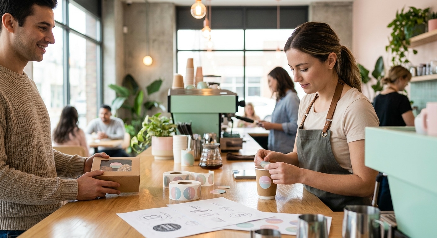 5 ทริคออกแบบโลโก้และฉลากสินค้า สำหรับร้านคาเฟ่เปิดใหม่ - logo-label-design-tips-cafe