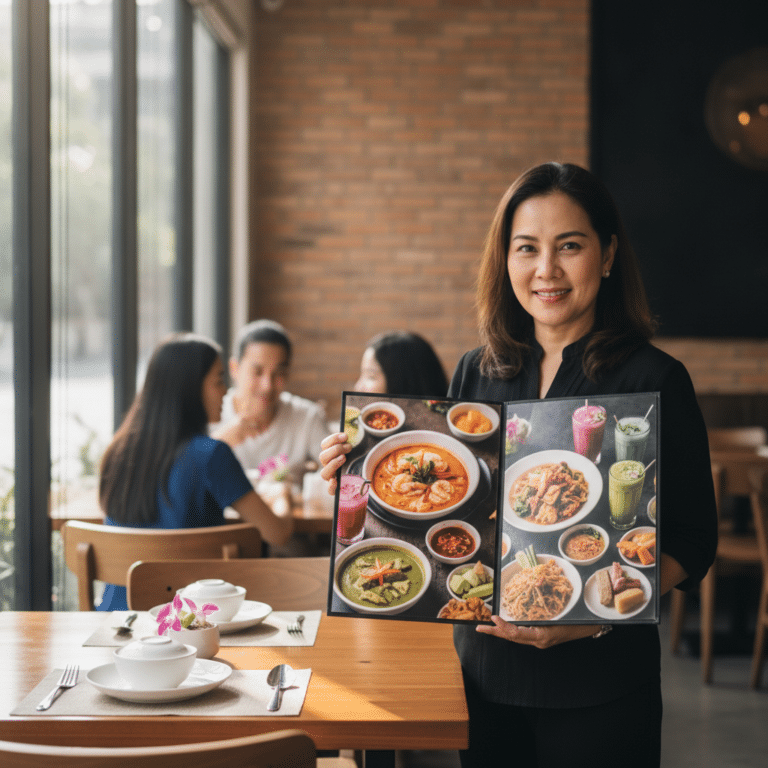 จัดร้านอาหารต้องรู้! เคล็ดลับออกแบบเมนูอัปยอดขายทะลุเป้า