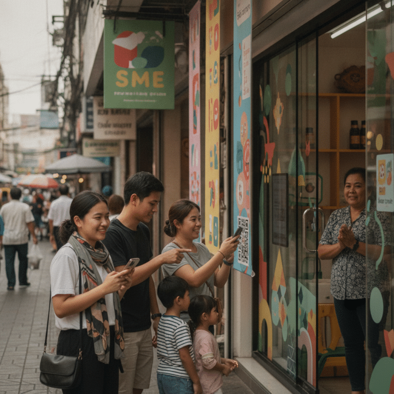 การตลาด O2O: ใช้ป้ายโฆษณาและสติ๊กเกอร์เพิ่มยอดขายให้ SME