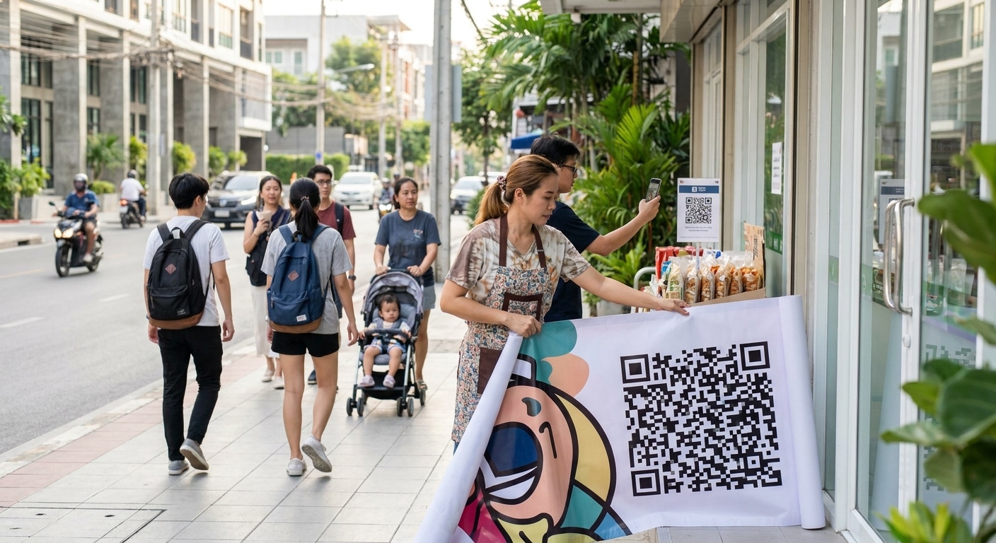 กลยุทธ์สิ่งพิมพ์ O2O เชื่อมป้ายโฆษณาสู่ยอดขายออนไลน์ - o2o-marketing-print-strategy