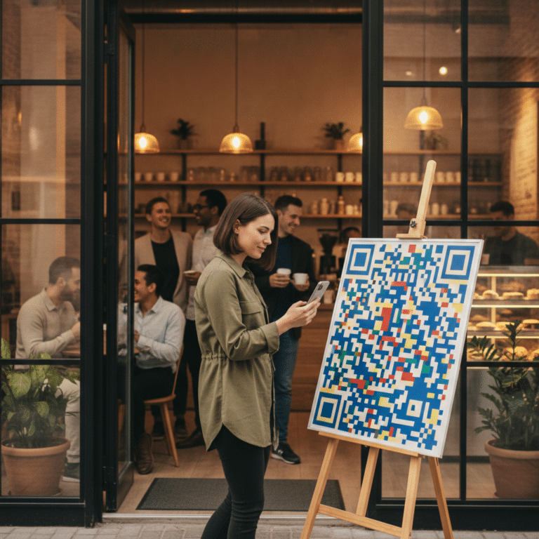 เพิ่มยอดขายหน้าร้านด้วยป้ายโฆษณาติด QR Code สไตล์ O2O