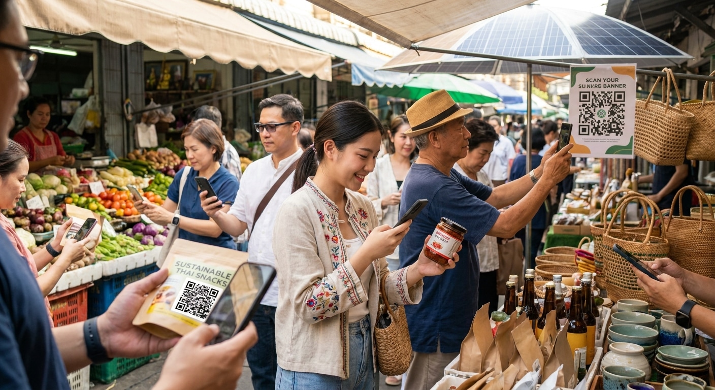 เทรนด์ฉลากสินค้า 2027 ผสาน QR Code ดึงลูกค้าสู่ออนไลน์ - packaging-label-trends-2027