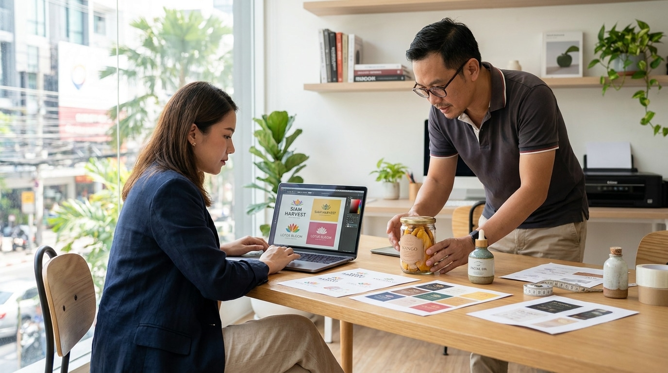 เคล็ดลับออกแบบโลโก้และฉลากสินค้า สร้างแบรนด์ SME ให้ดูแพง - premium-sme-brand-design-tips