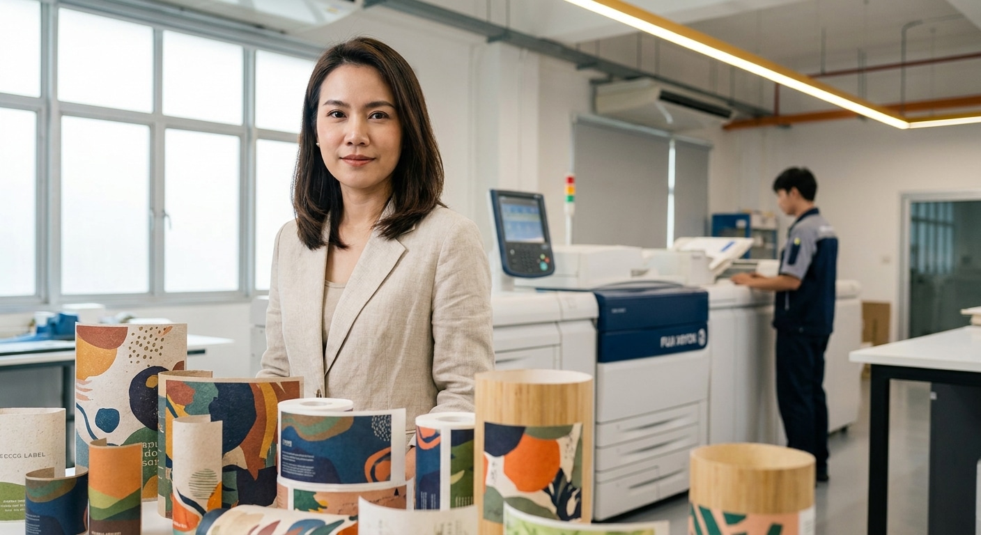 เทรนด์สิ่งพิมพ์ปี 2027 นวัตกรรมฉลากสินค้าที่ SME ต้องรู้ - printing-label-trends-2027