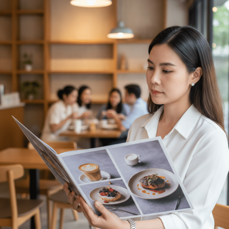 จิตวิทยาออกแบบเมนูอาหาร เคล็ดลับเพิ่มยอดขายให้ร้านอาหาร