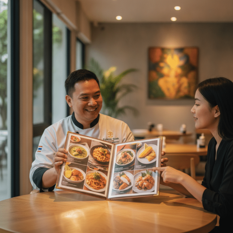 ทริคออกแบบเมนูอาหารให้ดึงดูดใจ กระตุ้นยอดขายร้านอาหาร