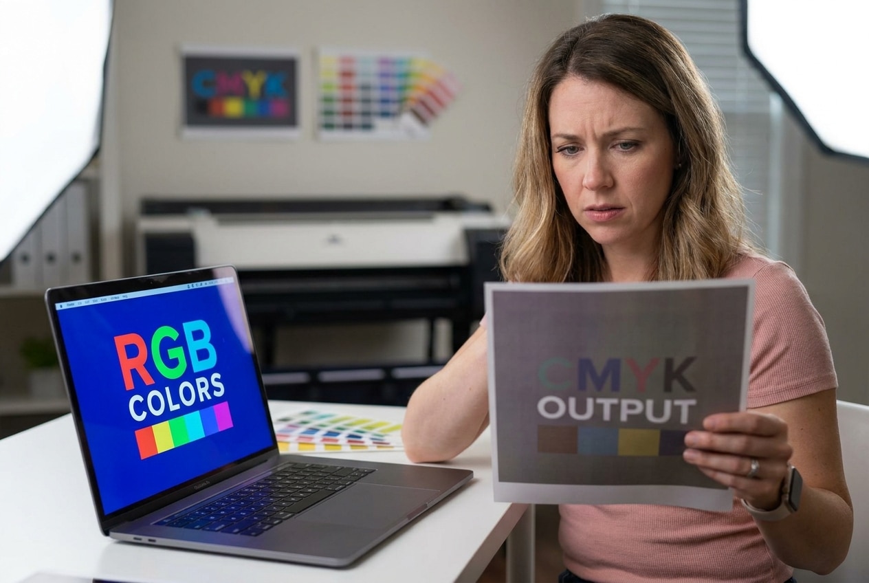 สั่งพิมพ์แล้วสีเพี้ยน? รู้จัก RGB และ CMYK ก่อนทำสื่อโฆษณา - rgb-vs-cmyk-printing-guide