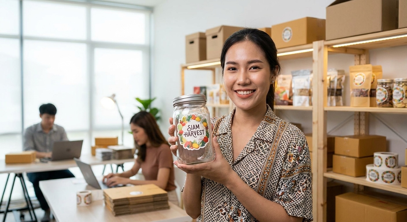 ทริคออกแบบสติ๊กเกอร์ฉลากสินค้า สร้างแบรนด์ SME ให้ปัง - sticker-label-design-tips