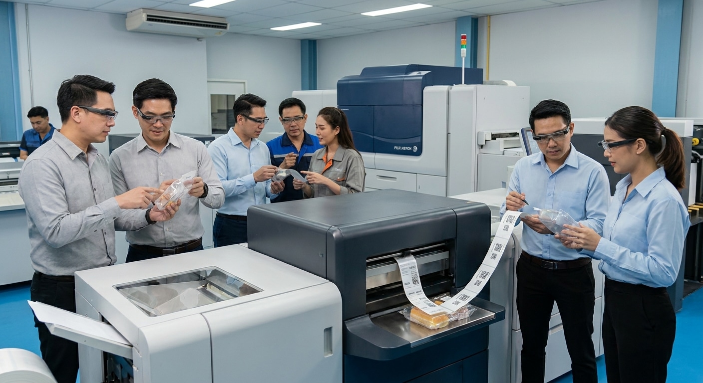 เจาะลึกเทรนด์สื่อสิ่งพิมพ์ 2027: ยุคของฉลากอัจฉริยะ - thai-printing-trends-smart-labels
