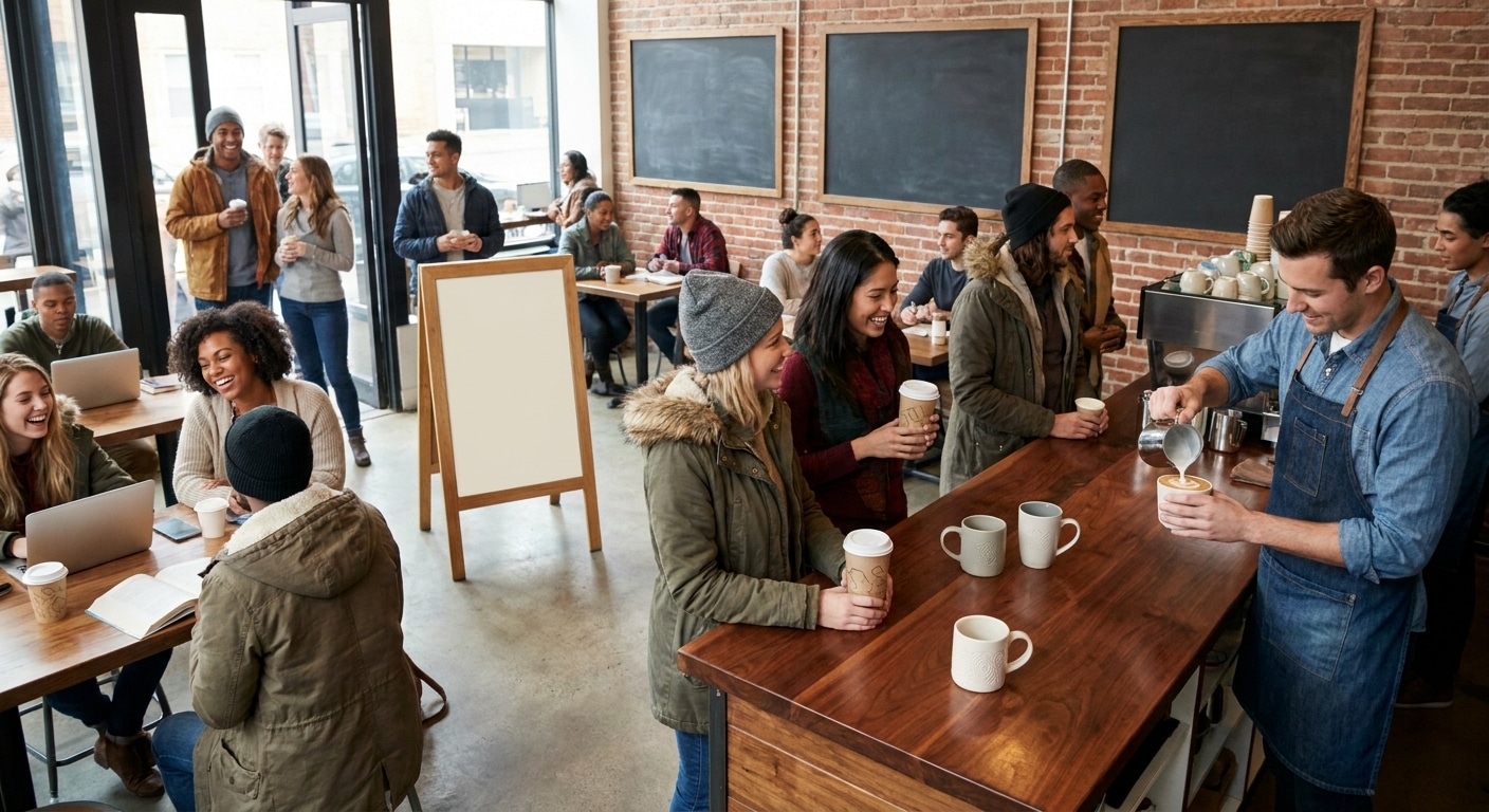 สร้างแบรนด์คาเฟ่ให้ปัง! เช็กลิสต์สื่อสิ่งพิมพ์ที่ร้านต้องมี - cafe-branding-printing-checklist