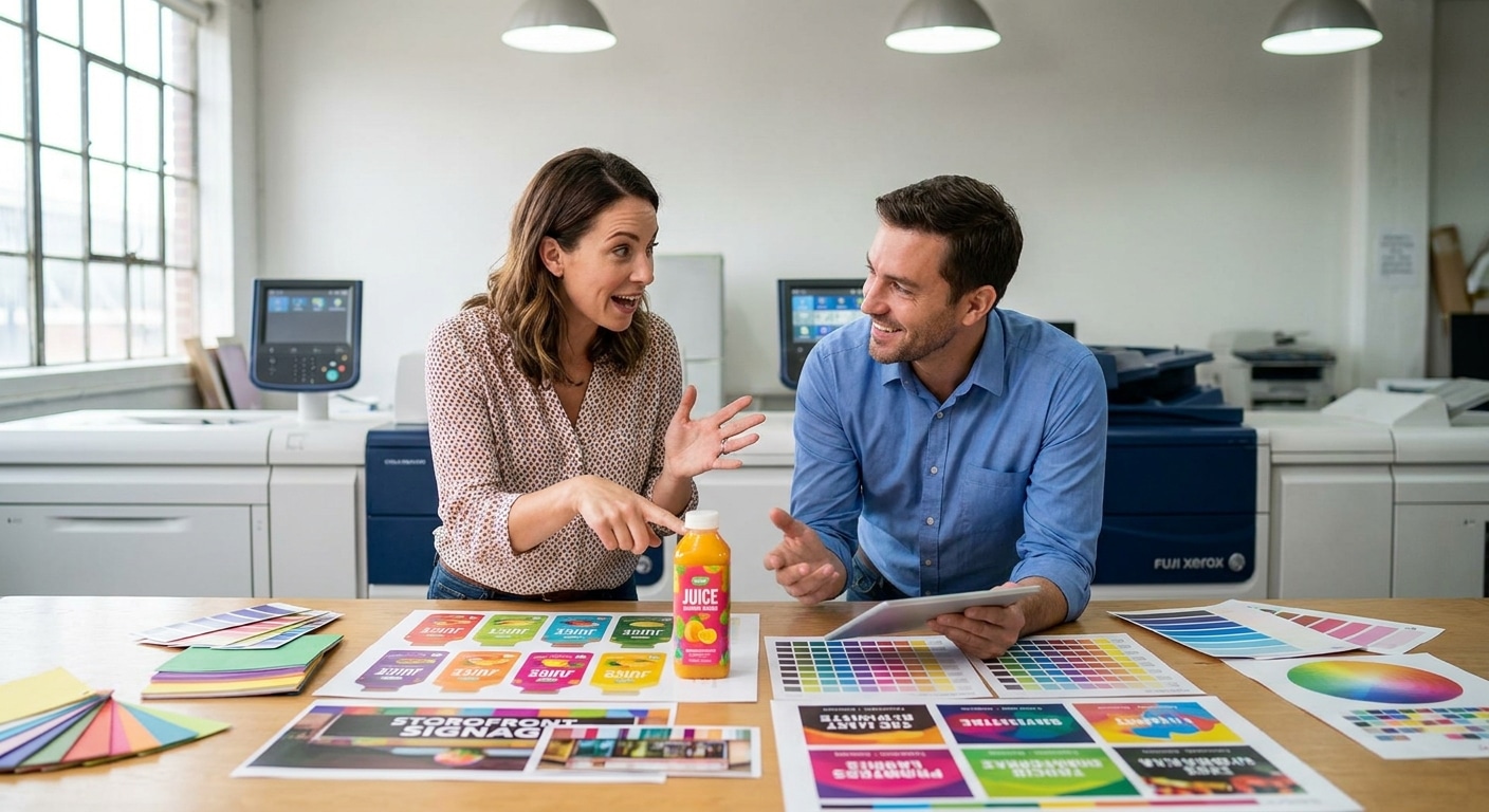 จิตวิทยาการใช้สี ออกแบบฉลากสินค้าและป้ายหน้าร้านให้ยอดปัง - color-psychology-label-signage-design