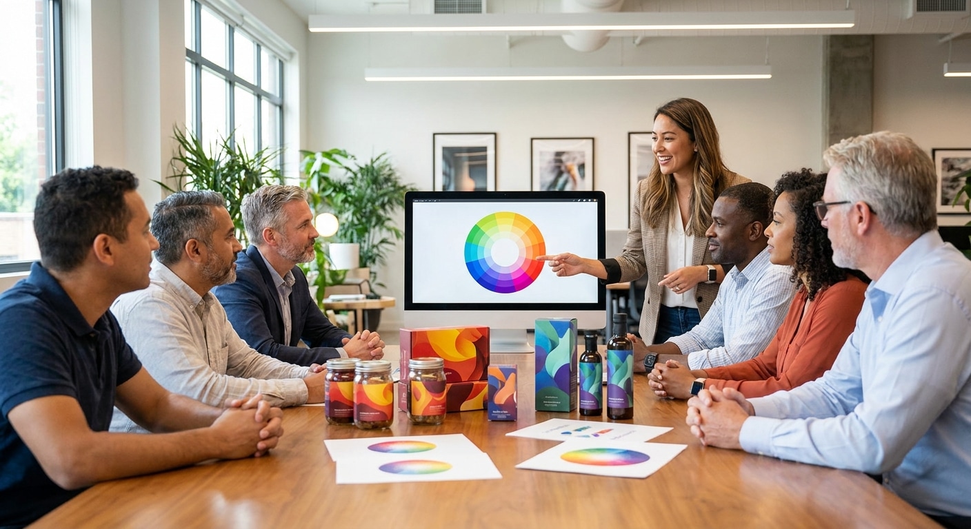 ทฤษฎีสีออกแบบโลโก้ เลือกสีฉลากสินค้าให้แบรนด์ปัง - color-psychology-logo-design