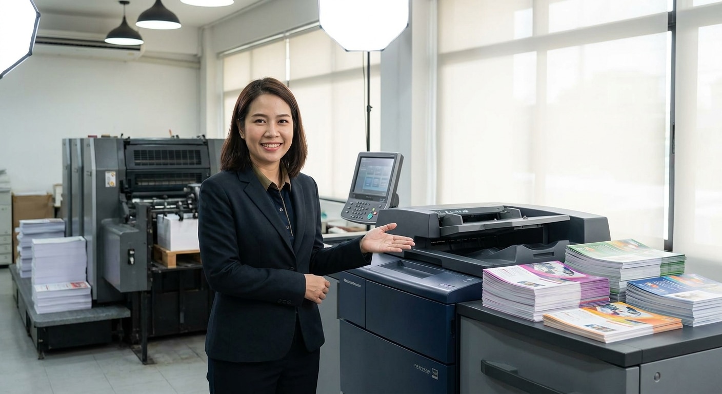 พิมพ์ดิจิตอล vs ออฟเซ็ท แบบไหนตอบโจทย์ SME กว่ากัน? - digital-vs-offset-printing