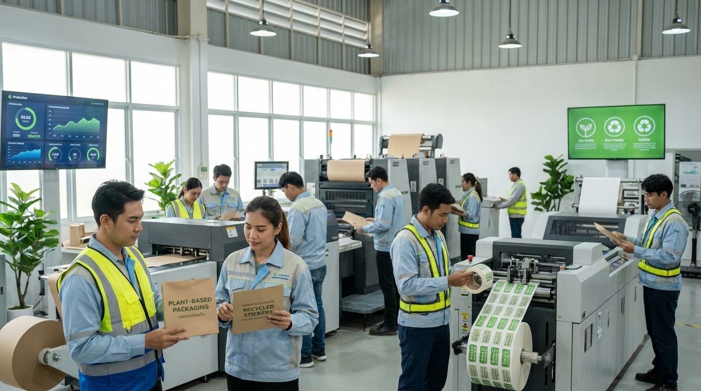 เทรนด์รักษ์โลก 2026 นวัตกรรมพิมพ์บรรจุภัณฑ์มาแรง - eco-friendly-packaging-print-trends