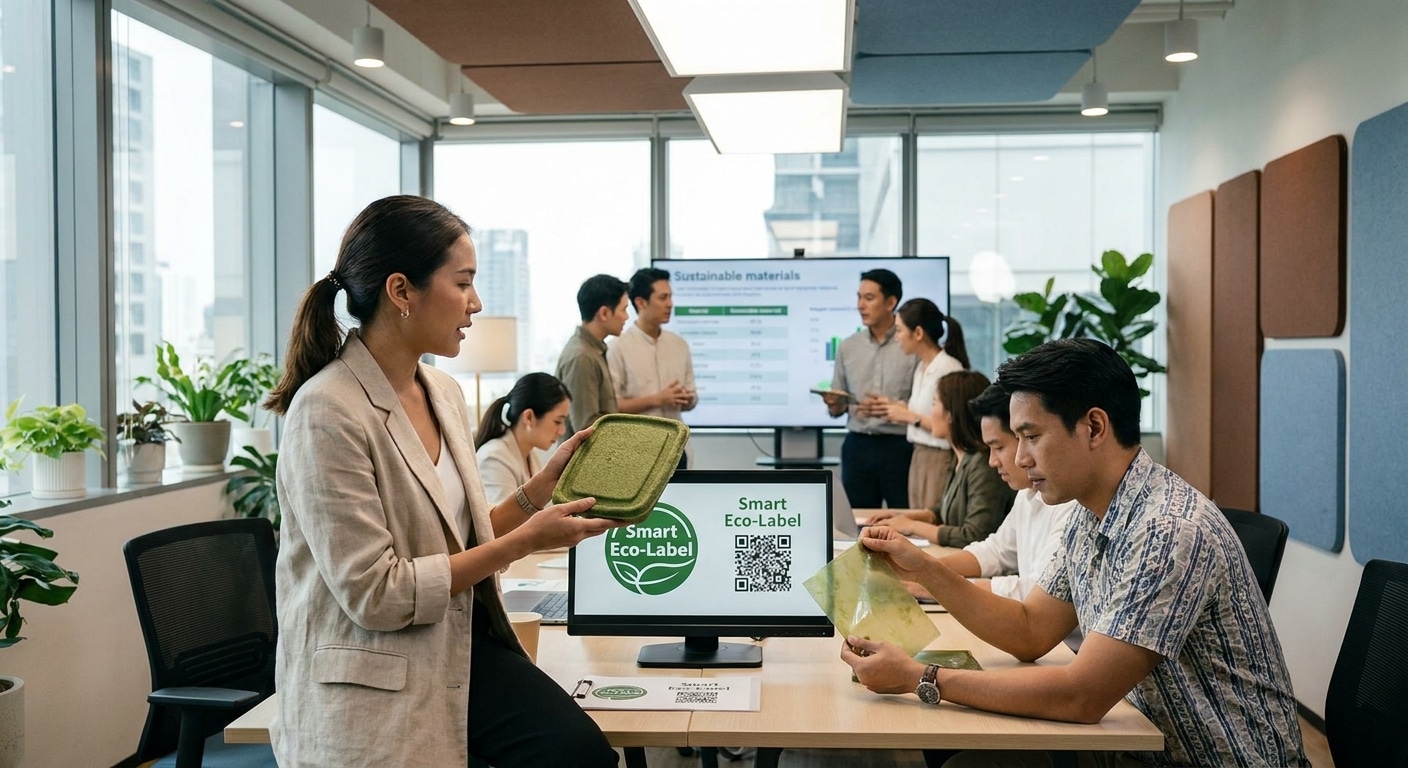 เทรนด์สิ่งพิมพ์รักษ์โลก 2027 อนาคตฉลากสินค้าที่ SME ต้องรู้ - eco-friendly-print-label-trends-2027