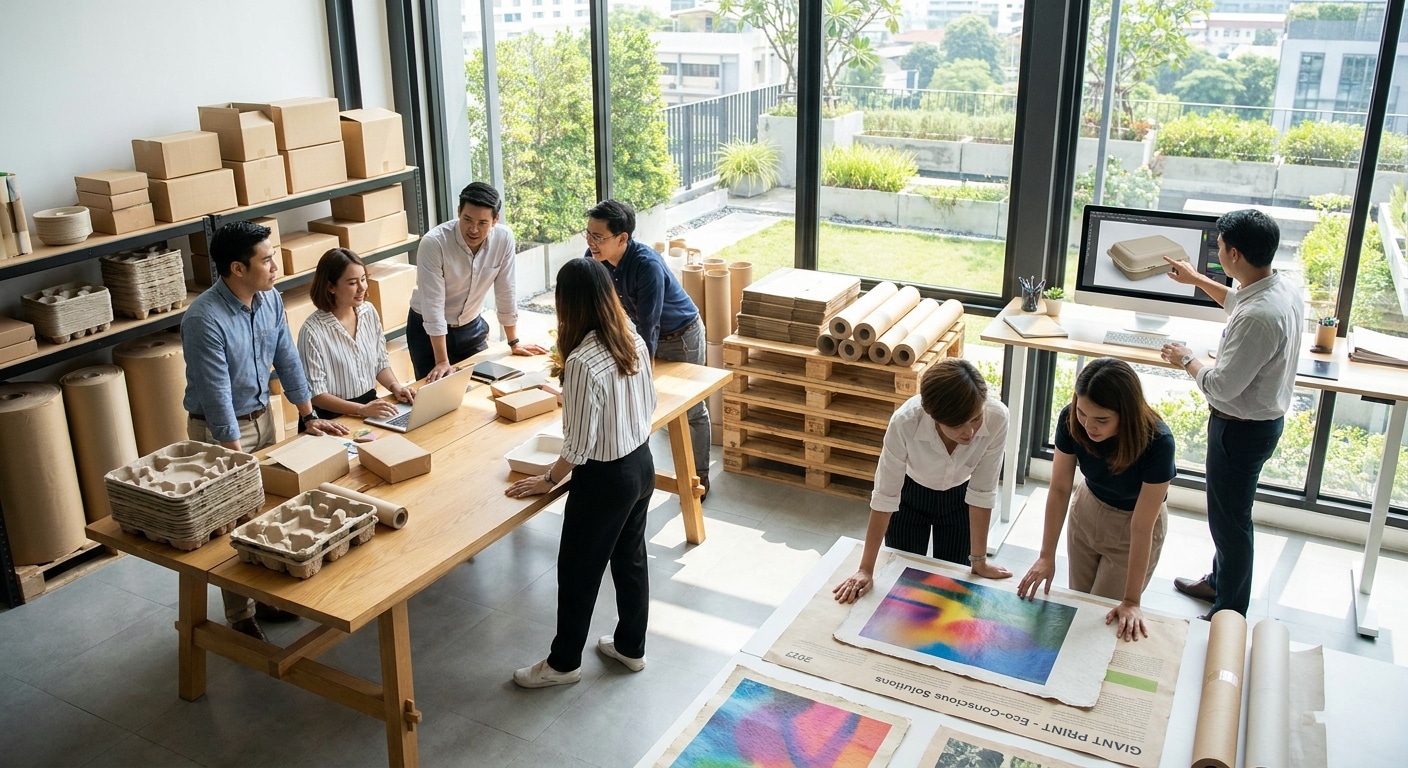 เทรนด์สิ่งพิมพ์และบรรจุภัณฑ์รักษ์โลกปี 2027 ที่ SME ต้องรู้ - eco-friendly-printing-packaging-trends