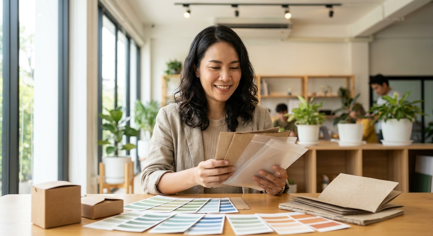 ส่องเทรนด์สิ่งพิมพ์รักษ์โลก 2027 โอกาสสร้างแบรนด์ SME ไทย - eco-friendly-printing-trends-2027