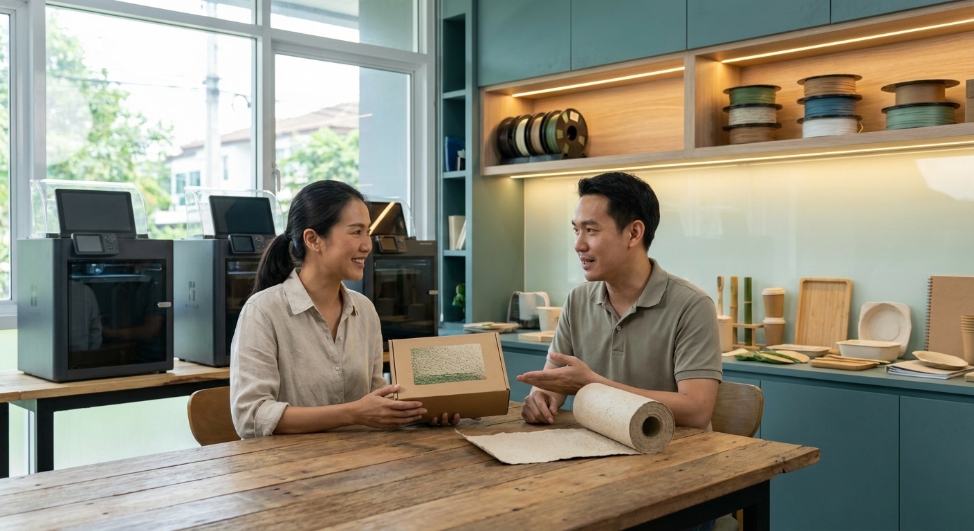 เทรนด์สื่อสิ่งพิมพ์รักษ์โลก 2027 ที่ SME ไทยต้องจับตา - eco-friendly-printing-trends-2027