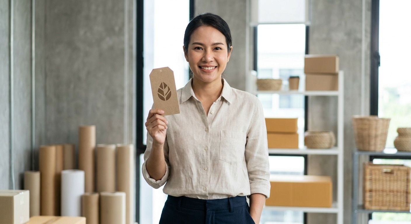 เทรนด์สื่อสิ่งพิมพ์ปี 2027 ฉลากรักษ์โลกเพื่อธุรกิจ SME - eco-friendly-printing-trends-2027