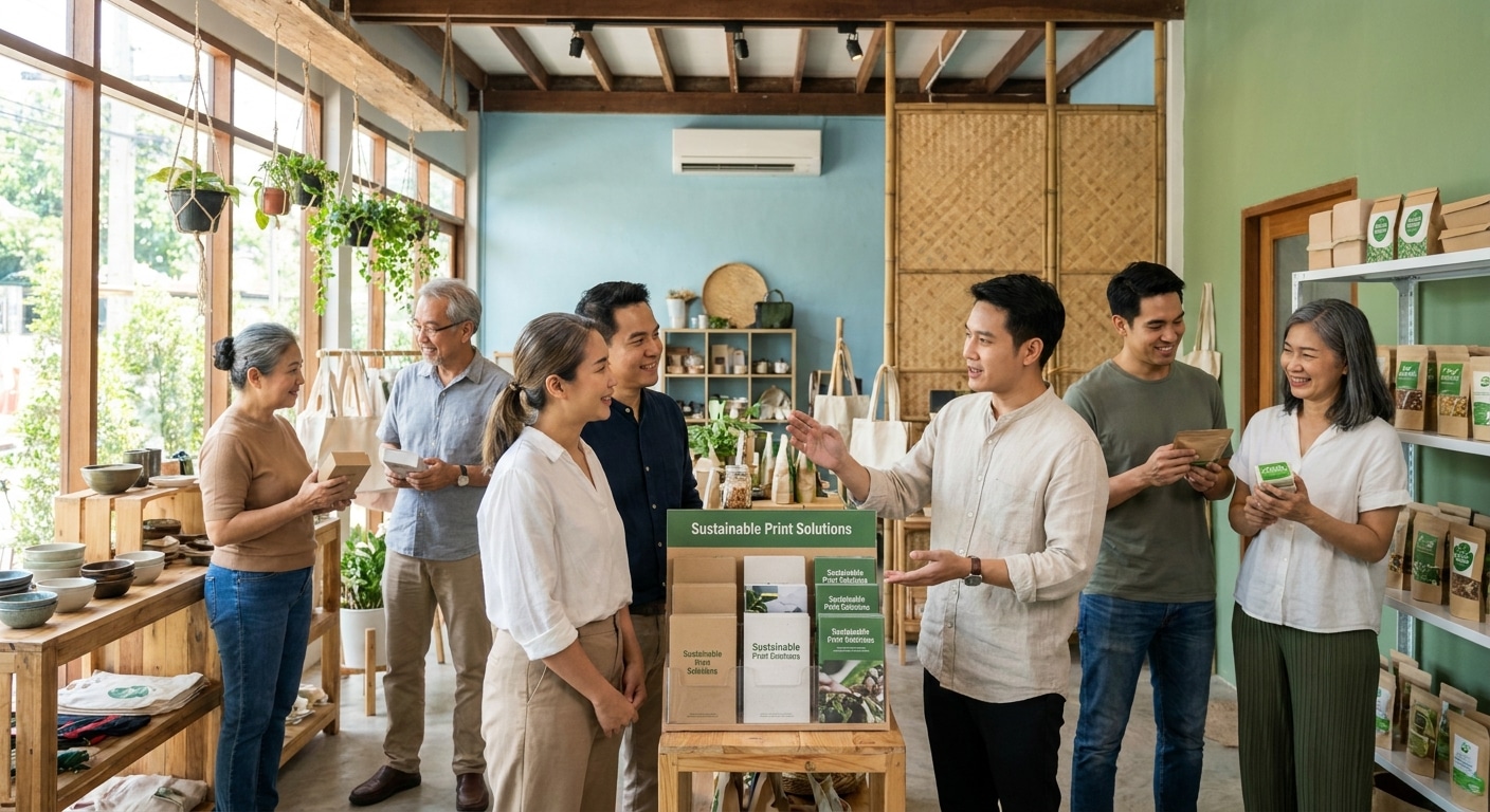 เทรนด์แพ็กเกจจิ้ง 2027 พิมพ์ฉลากรักษ์โลก มัดใจลูกค้ายุคใหม่ - eco-packaging-printing-trends-2027