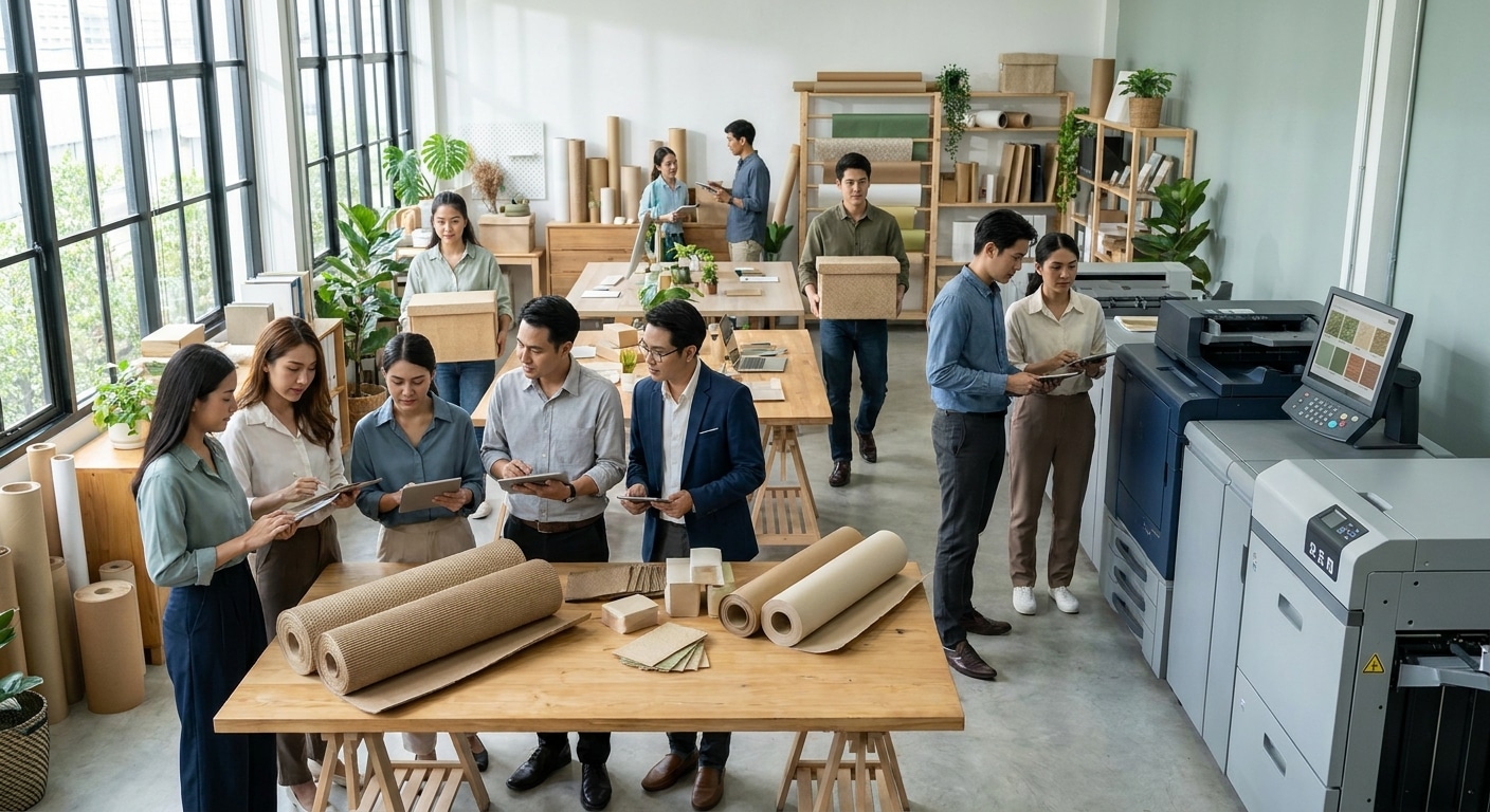 ส่องเทรนด์สิ่งพิมพ์รักษ์โลก 2027 อนาคตใหม่ของ SME ไทย - eco-printing-trends-2027-sme