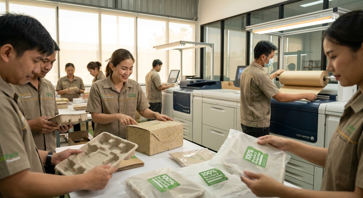 เทรนด์สิ่งพิมพ์รักษ์โลก 2027 อนาคตบรรจุภัณฑ์ SME ไทย - eco-printing-trends-sme-2027
