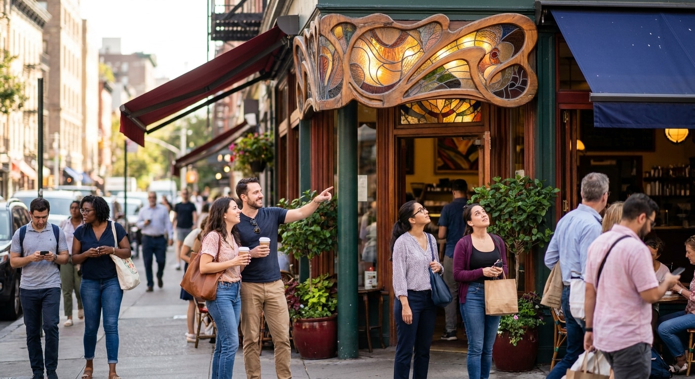 ออกแบบป้ายหน้าร้านอย่างไร ให้คนหยุดดูและยอดขายพุ่ง - effective-storefront-signage-marketing