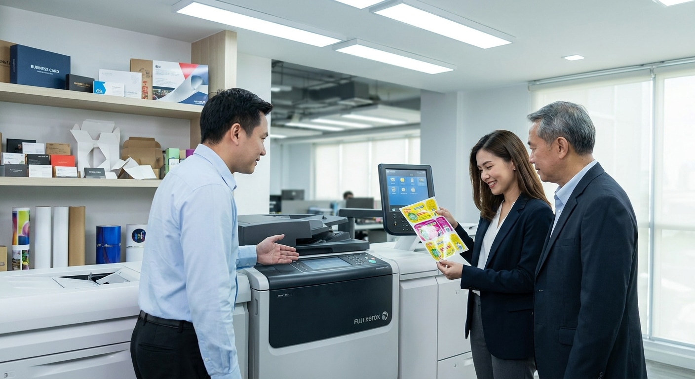 เจาะลึกเทคโนโลยีพิมพ์ดิจิทัล Fuji Xerox ยกระดับแบรนด์ SME - fuji-xerox-digital-printing