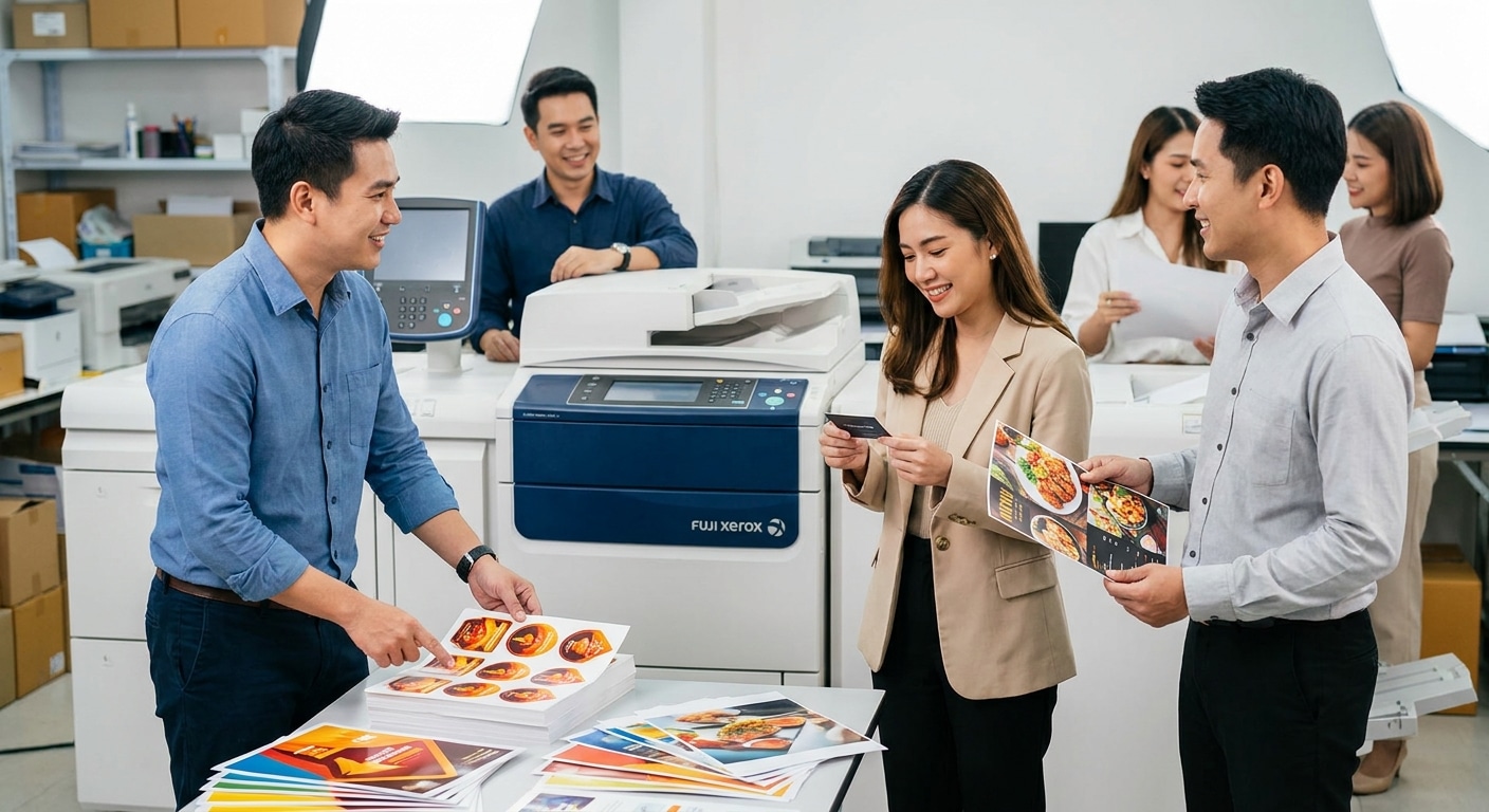 เจาะลึกเทคโนโลยี Fuji Xerox ยกระดับงานพิมพ์สีสดสำหรับ SME - fuji-xerox-printing-sme