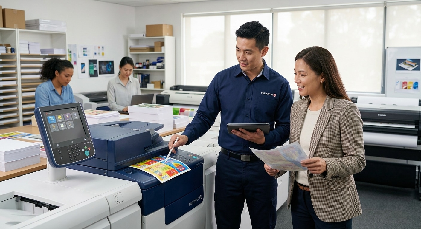 เจาะลึกเทคโนโลยี Fuji Xerox พิมพ์สีสด คมชัด จบปัญหาสีเพี้ยน - fuji-xerox-printing-tech