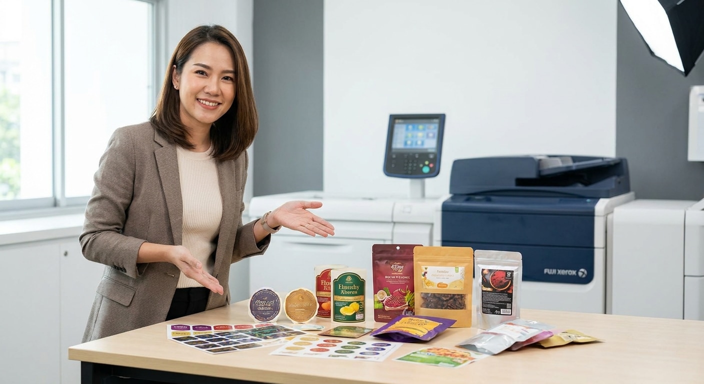 เทคโนโลยี Fuji Xerox เคล็ดลับฉลากสินค้าสีสดโดนใจ SME - fuji-xerox-printing-technology