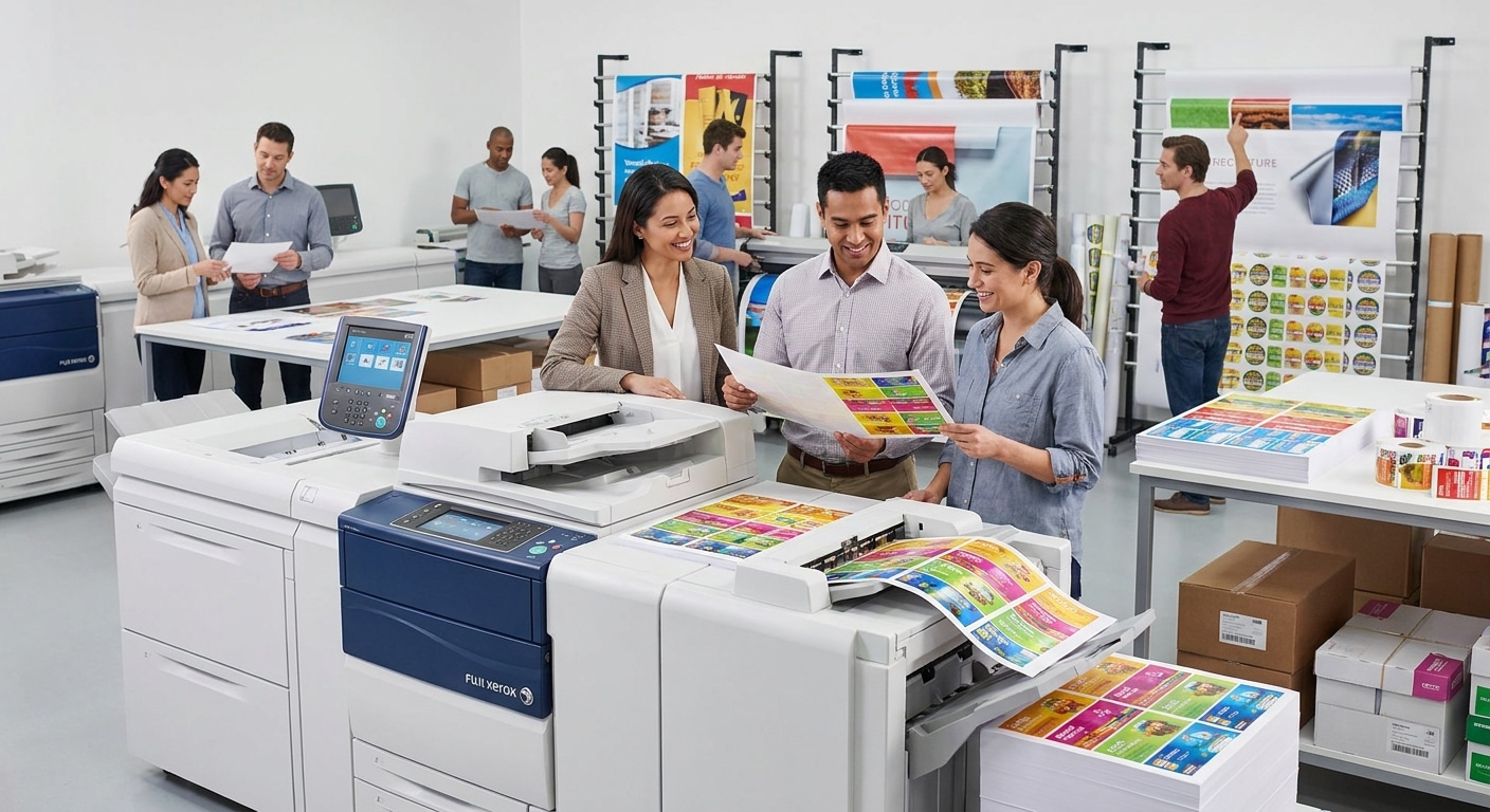รู้จักเทคโนโลยีการพิมพ์ Fuji Xerox ทำไมสีสดถึงดึงดูดลูกค้า - fuji-xerox-printing-technology