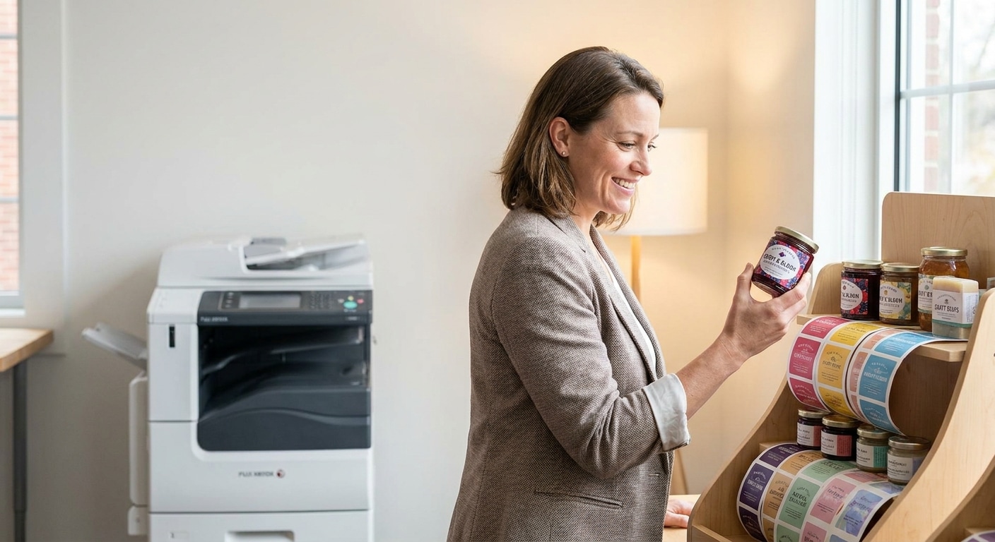 ไขความลับ Fuji Xerox พิมพ์ฉลากสีสด ยกระดับแบรนด์ SME - fuji-xerox-printing-technology